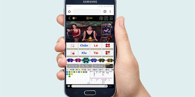 Có thể tham gia bất cứ game xóc đĩa nào có tại app