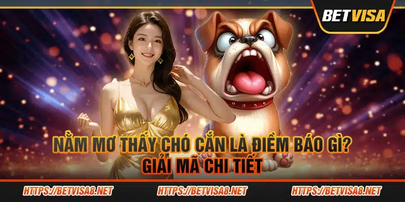 Nằm mơ thấy chó cắn là điềm báo gì? Giải mã chi tiết