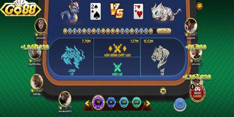 Điểm hấp dẫn của Live Casino Go88 tạo nên sự độc đáo